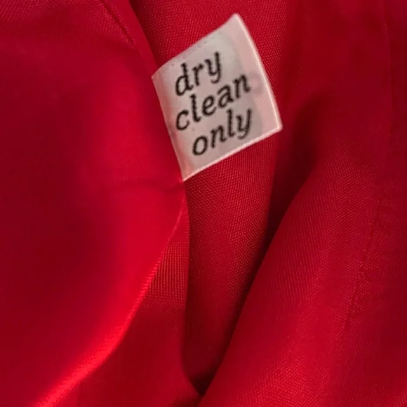 Pendleton Vintage Red Virgin Wool Midi Skirt USA Made A Line Womens - Picture 5 of 7